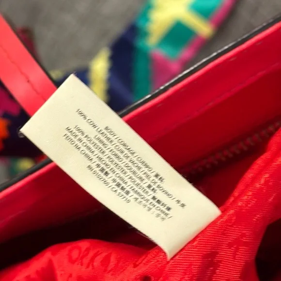 Kate Spade Tote Sawyer Street Tori Large Pink Coral Leather Bag - Picture 11 of 17